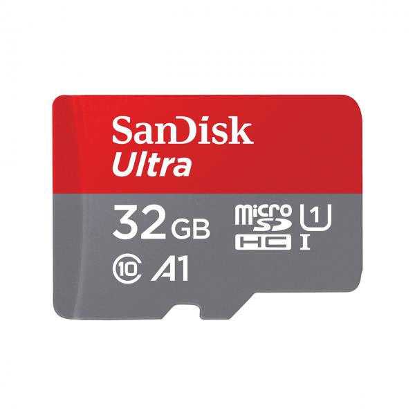 SanDisk Ultra - Scheda di memoria flash (adattatore microSDHC/SD incluso)