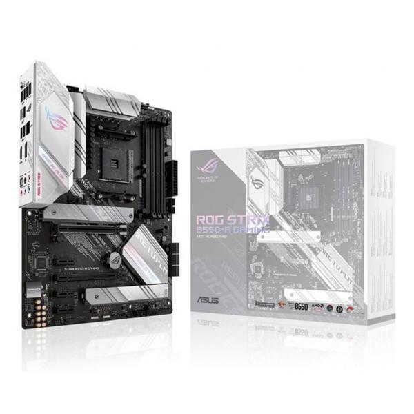 ASUS ROG STRIX B550-A GAMING - Scheda madre - ATX - Socket AM4 - Chipset AMD B550 - USB-C Gen2, USB 3.2 Gen 1, USB 3.2 Gen 2 - 2.5 Gigabit LAN - Grafica integrata (CPU richiesta)