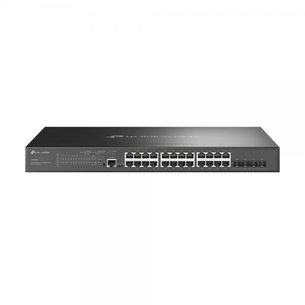 TP-LINK JetStream TL-SG3428MP - Switch - gestito - 24 x 10/100/1000 (PoE+)