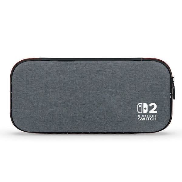 Nintendo Switch 2 Power A Bag - Grigio mélange scuro