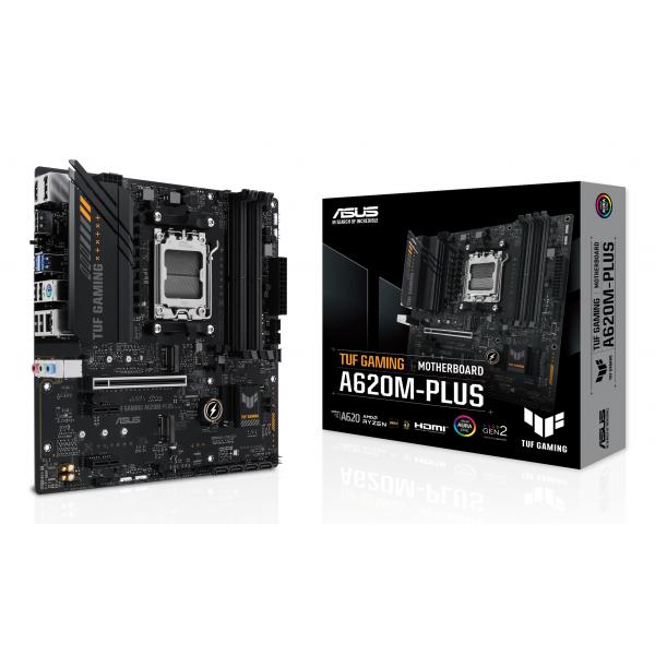 Scheda madre - ASUS - TUF GAMING A620M-PLUS - AMD A620 - Slot micro ATX AM5