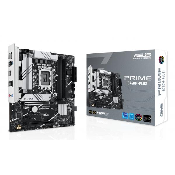 Scheda madre - ASUS - PRIME B760M-PLUS - Intel B760 LGA 1700 micro ATX