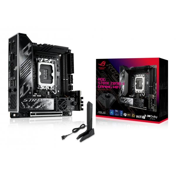Scheda madre - ASUS - ROG STRIX Z890-I GAMING WIFI - Intel Z890 LGA 1851 (Socket V1) mini ITX