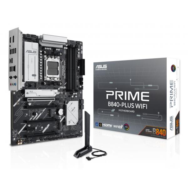 Scheda madre - ASUS - PRIME B840-PLUS WIFI - AMD B840 - slot AM5 ATX