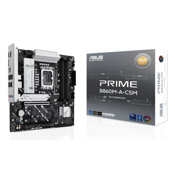 Scheda madre - ASUS - PRIME B860M-A-CSM - Intel B860 LGA 1851 (Socket V1) micro ATX