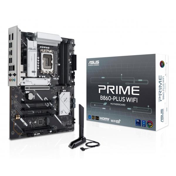 Scheda madre - ASUS - PRIME B860-PLUS WIFI - Intel B860 LGA 1851 (Socket V1) ATX