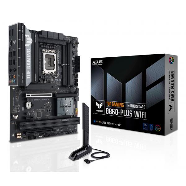 Scheda madre - ASUS - TUF GAMING B860-PLUS WIFI - Intel B860 LGA 1851 (Socket V1) ATX