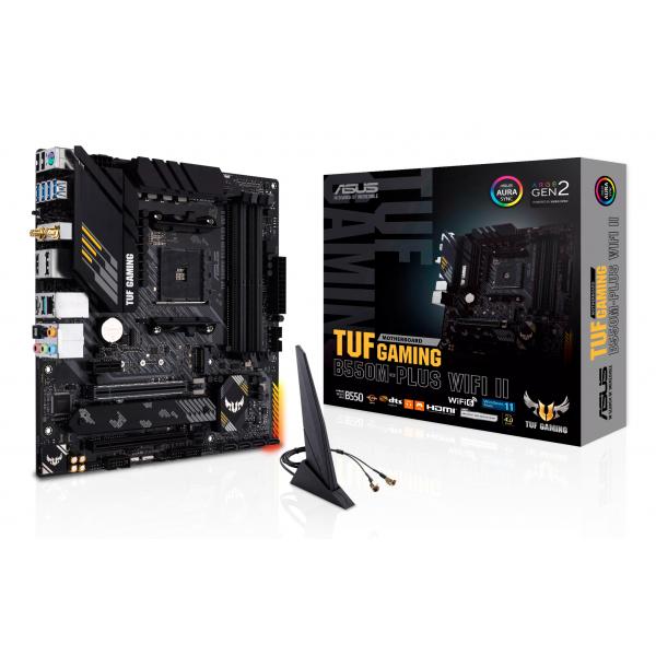 Scheda madre - ASUS - TUF GAMING B550M-PLUS WIFI II - AMD B550 - AM4 - Micro ATX
