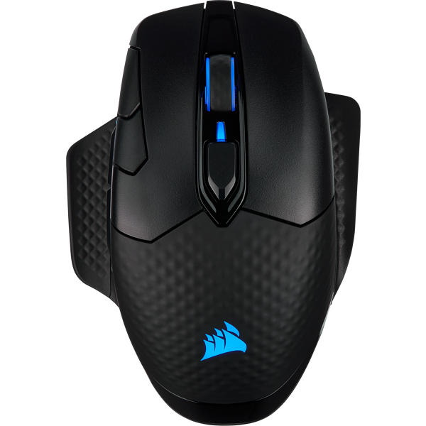 Mouse da gioco CORSAIR DARK CORE RGB PRO - 18.000 DPI - LED RGB - Ottico (CH-9315411-EU)