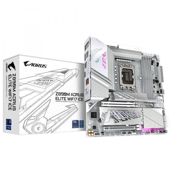 Scheda madre - GIGABYTE - Z890M AORUS ELITE WIFI7 ICE