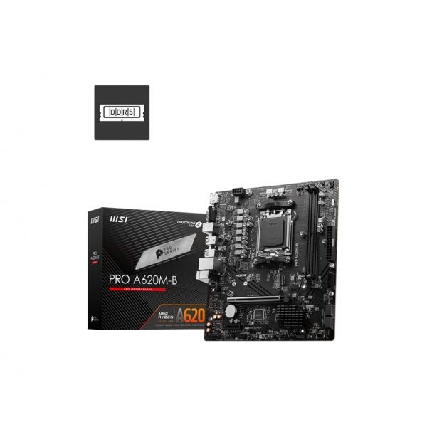 Scheda madre - MSI - PRO A620M-B AM5 slot micro ATX