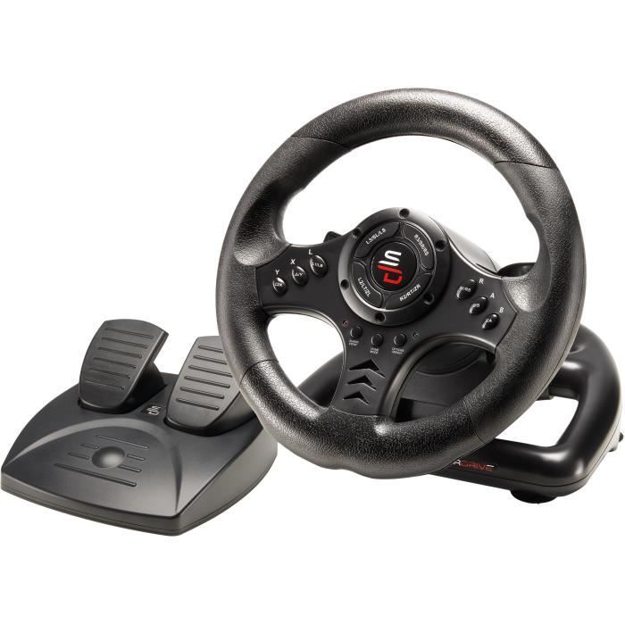 SUBSONIC - SV450 - Volante da corsa - Compatibile con Xbox Series, Switch, PS4, Xbox One, PC (programmabile)