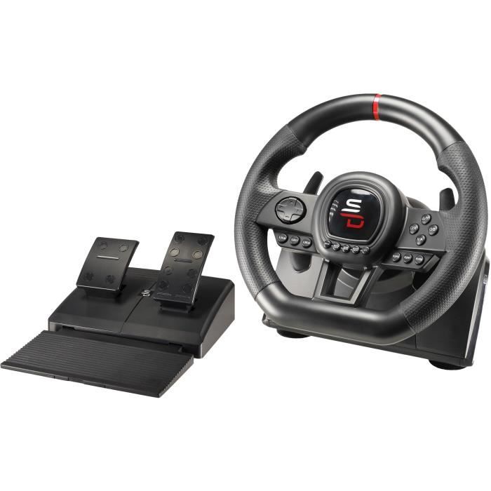 Volante da corsa - SUPERDRIVE - SV650 - Con pedali - Paddle - Vibrazioni - Multipiattaforma