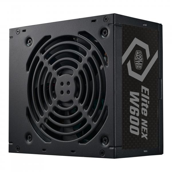 ALIMENTATORE COOLER MASTER 600W ATX ELITE NEX WHITE PFC ATTIVO EFFICIENZA >85% 80+ 240VAC FAN120MM - MPW-6001-ACBW-BEU