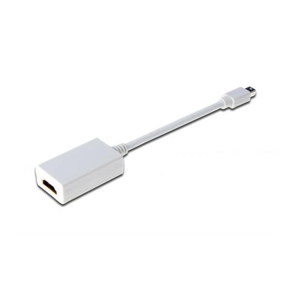 ADATTATORE MINI DP-HDMI M/F CON CAVO MINIDP HDMI DIGITUS