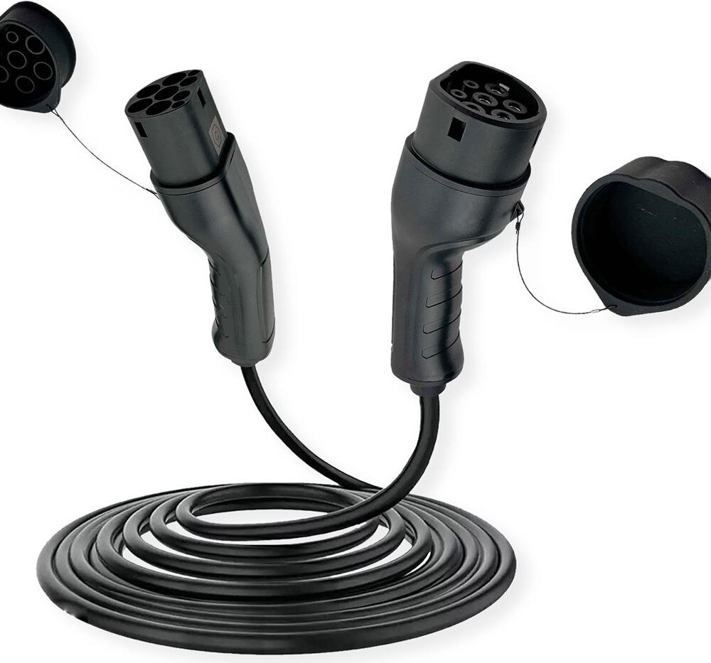 ROLINE EV-Ladekabel Typ2 3-Ph. 32A 22kW 7.5m (19.08.0027)