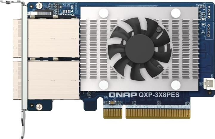 QNAP QXP-3X8PES - Erweiterungsmodul - PCIe 3,0 x8 Low-Profile - SAS-3 x 8 (QXP-3X8PES)