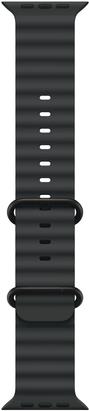 Apple - Armband für Smartwatch - 49 mm, schwarze Titanfassung - 130 - 200 mm - Schwarz (MYPD3ZM/A)