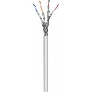 Wentronic Goobay - Bulkkabel - 305,0m - SFTP, PiMF - CAT 6a - verseilt - Grau (96095)