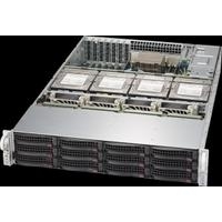 Super Micro Supermicro SC829 HE1C4-R1K02LPB - Rack - einbaufähig - 2U - verbessertes, erweitertes ATX - SATA/SAS - Hot-Swap 1000 Watt - Schwarz (CSE-829HE1C4-R1K02LPB)