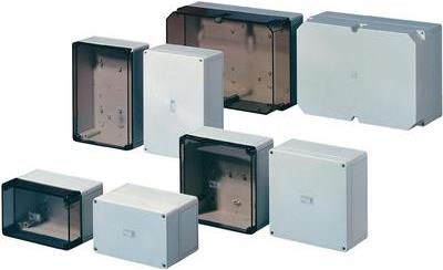 Rittal PK without knockouts - Gehäuse - geeignet für Wandmontage - RAL 7035 (9523.000)