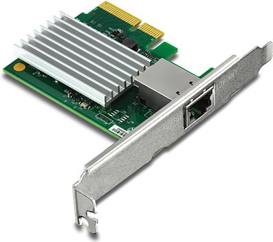 TRENDnet TEG-10GECTX - Netzwerkadapter - PCIe 2,0 x4 Low Profile - 10GBase-T x 1 (TEG-10GECTX)