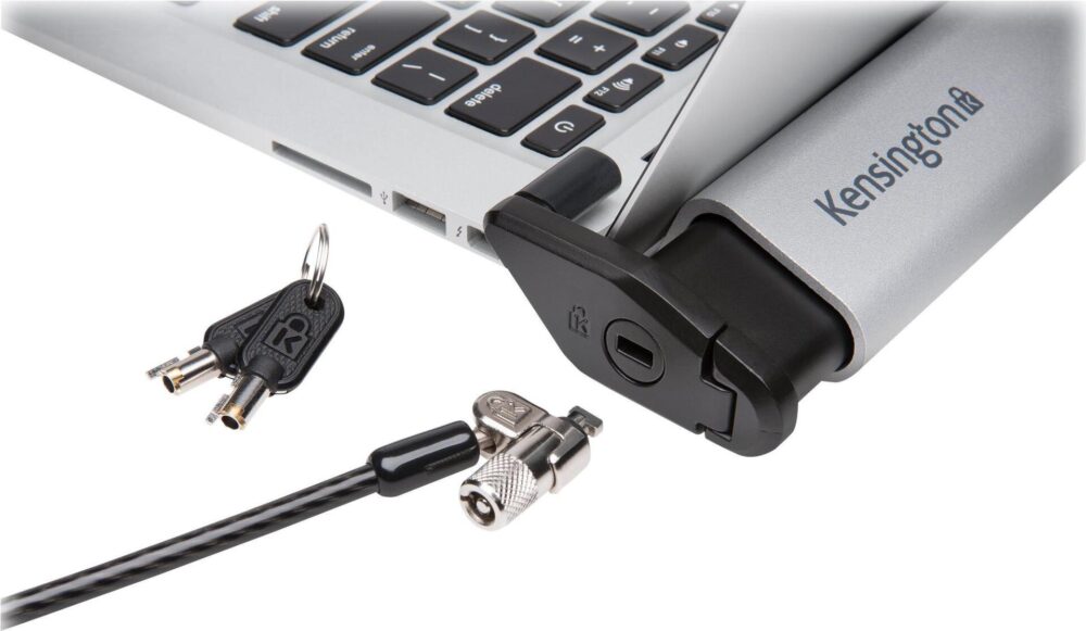 Kensington Laptop Locking Station 2.0 - MicroSaver 2.0 Keyed Lock - Sicherheitskit - 39.6 cm (15.6")