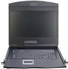 Digitus Professional DS-72211 - KVM-Konsole - 48,3 cm (19") - Rack - einbaufähig - 1366 x 768 - 1000:1 - Schwarz, RAL 9005 - 1U (DS-72211)