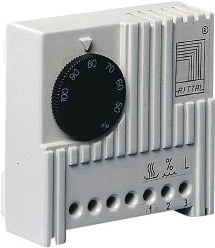 Rittal SK Hygrostat - Feuchtigkeitssensor - RAL 7035