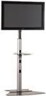 Legrand Chief Medium Flat Panel AV Floor Stand Display Mount - For Displays 32-65" - Black - Aufstellung - für Flachbildschirm - Aluminium - Schwarz (MF1UB)