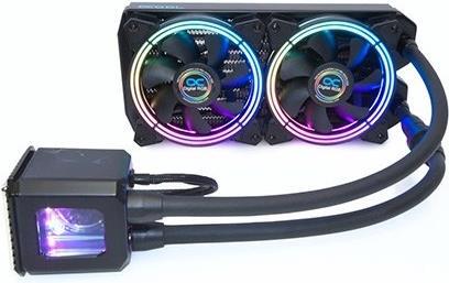 Alphacool Eisbaer Aurora 240 - Prozessor-Flüssigkeitskühlsystem - (für: LGA775, LGA1156, AM2, AM2+, AM3, LGA1155, AM3+, LGA2011, FM1, FM2, LGA1150, FM2+, LGA2011-3, LGA1151, AM4, LGA2066, TR4, sTR4) - Kupfer - 120 mm (11728)
