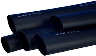 3M Deutschland Warmschrumpfschlauch mit.w 70/26 mm,sw.,m.Kle. MDT-A 70/26-B Ausführung mittelwandig, Schrumpfrate 3:1, Innendurchmesser vor Schrumpf 70mm, Innendurchmesser nach Schrumpf 26mm, Wandstärke nach Schrumpf 3,3mm, Länge 1m, Betriebstemperatur -5 (TE100014725)
