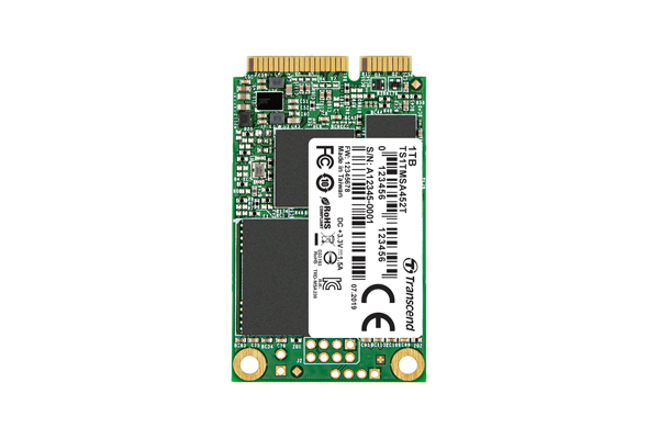 Transcend MSA452T-I - SSD - 512 GB - intern - mSATA - SATA 6Gb/s