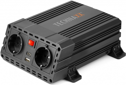 Technaxx TE19 Netzteil & Spannungsumwandler Auto 600 W Schwarz (4857)