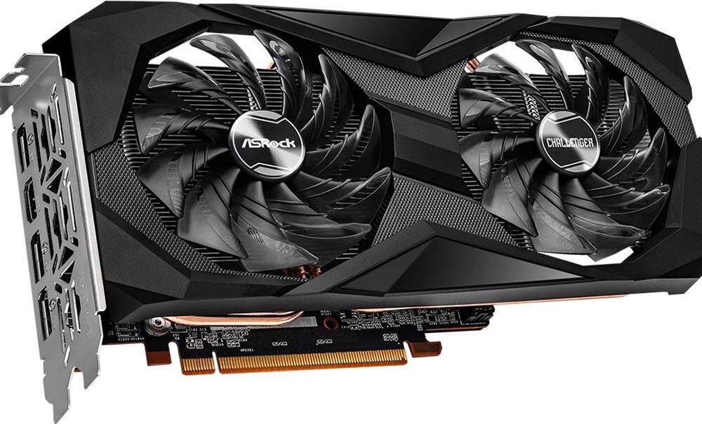 ASRock Radeon RX 6600 Challenger D 8GB - Grafikkarten - Radeon RX 6600 - 8GB GDDR6 - PCIe 4,0 - 3 x DisplayPort, HDMI (90-GA2RZZ-00UANF)