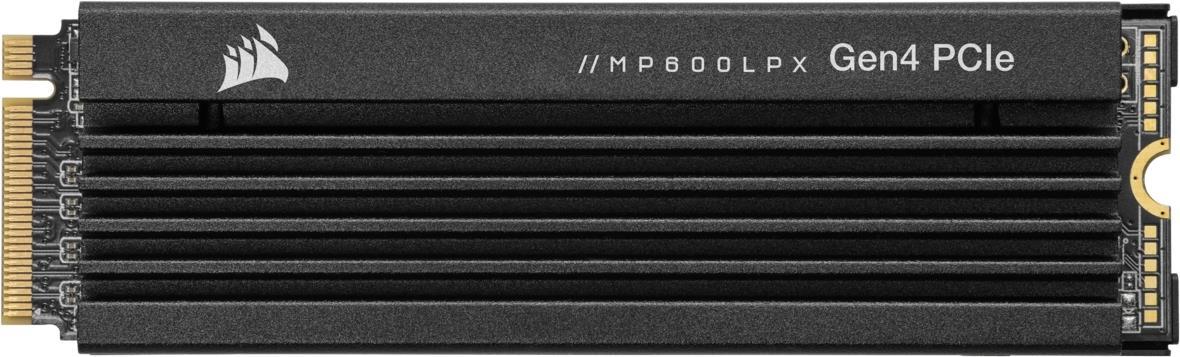 CORSAIR MP600 PRO LPX - SSD - 4 TB - intern - M.2 2280 - PCIe 4.0 x4 (NVMe) - 256-Bit-AES - integrierter Kühlkörper - für Sony PlayStation 5