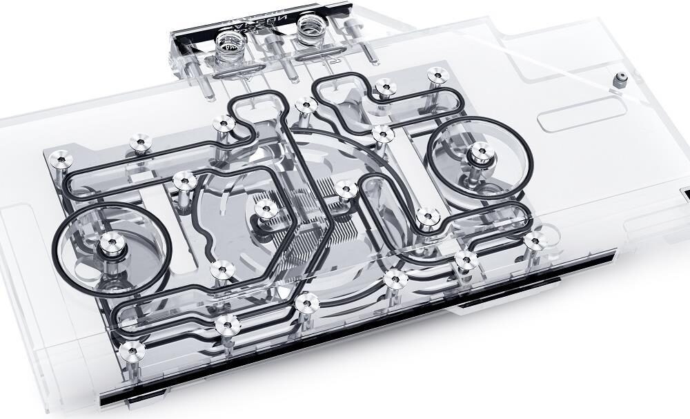 Alphacool Eisblock Aurora Acryl GPX-A Radeon RX 6800 Nitro+ mit Backplate PHT EOL (11962)