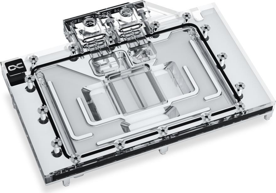 Alphacool Eisblock Aurora Acryl GPX-N RTX 4090 Reference mit Backplate (13429)