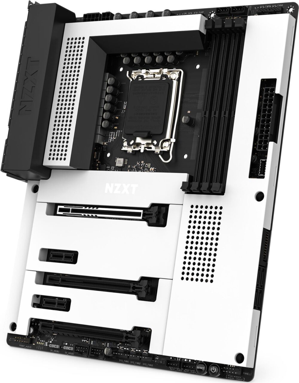 NZXT N7 Z790 - Motherboard - ATX - LGA1700-Sockel - Z790 Chipsatz - USB 3,2 Gen 2, USB 3,2 Gen 1, USB-C 3,2 Gen 2x2 - 2,5 Gigabit LAN - Onboard-Grafik (CPU erforderlich) - HD Audio (8-Kanal) (N7-Z79XT-W1)
