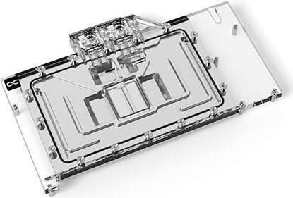 Alphacool Eisblock Aurora Acryl RTX 4080 Suprim mit Backplate (13527)