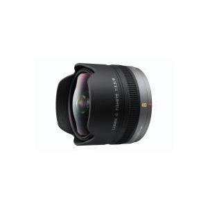Panasonic Lumix H-F008E - Fischaugenobjektiv - 8 mm - f/3,5 ED - Micro Four Thirds - für AVCCAM AG-AF101, Lumix DMC-G5, G5H, G5KPP, G5X, GF5KA, GH3, GH3A, GH3H, GX7, GX7C, GX7K (H-F008E)
