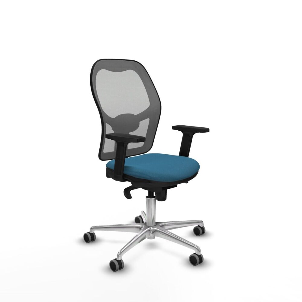 Sedia Gaming Piqueras y Crespo 2D086G0 Grigio Verde petrolio