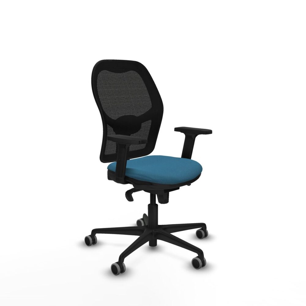 Sedia Gaming Piqueras y Crespo 2D036G0 Nero Verde petrolio