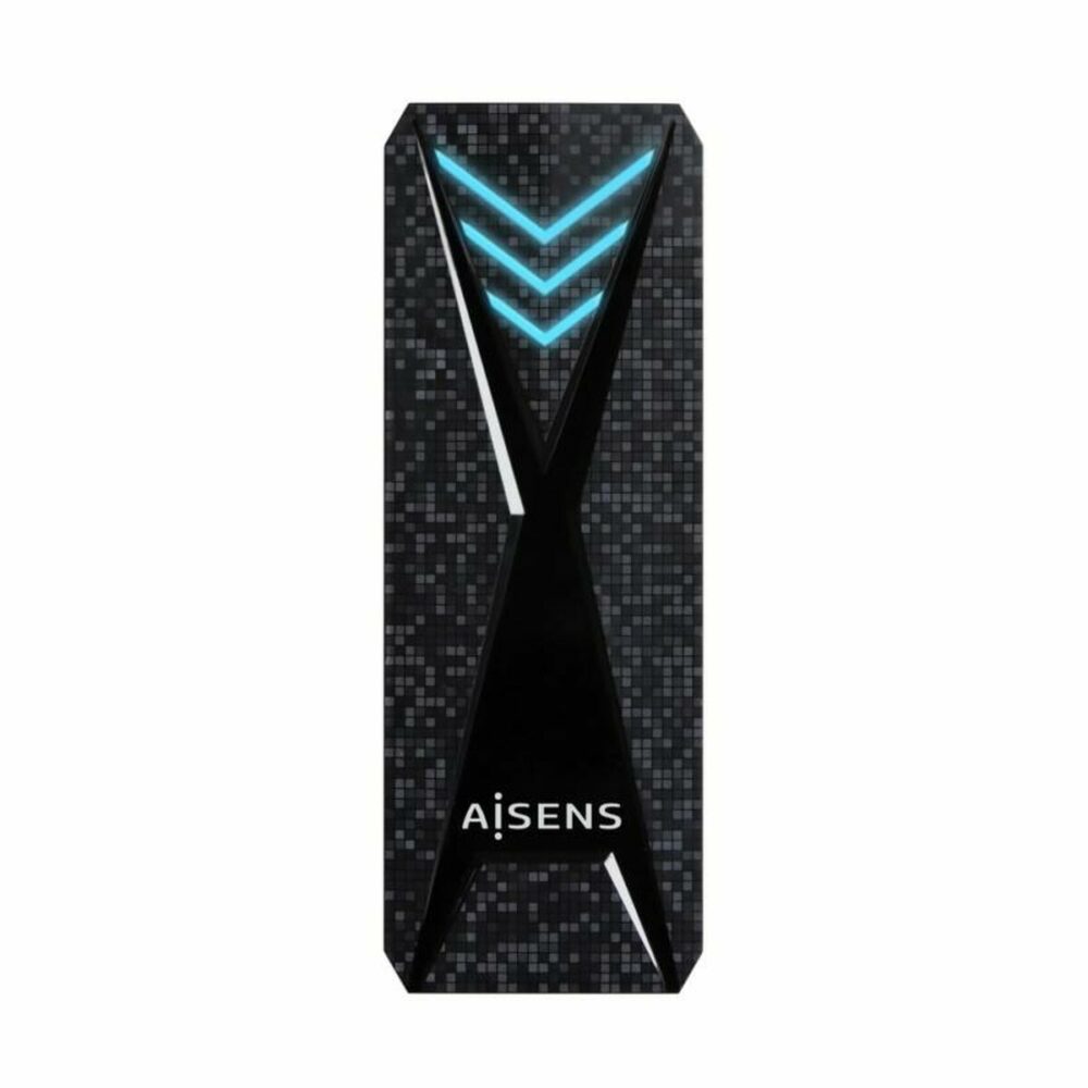 Involucro per Hard Disk Aisens ASM2-RGB013B Nero