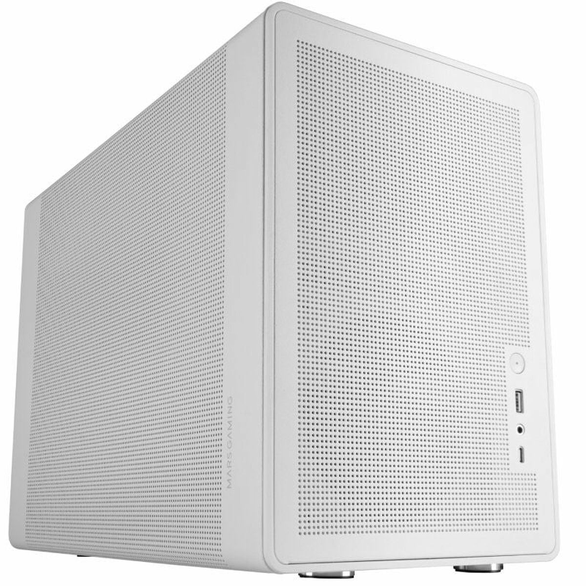 Cassa Minitorre Micro ATX / ITX Mars Gaming MCXPROW Bianco