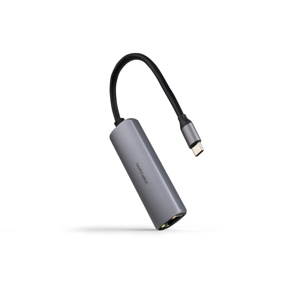 Hub USB NANOCABLE 10.16.4603 Grigio 100 W