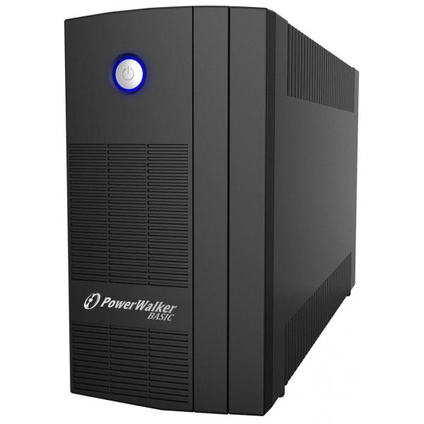 PowerWalker Basic VI 1000 SB gruppo di continuità [UPS] A linea interattiva 1 kVA 600 W 3 presa[e] AC (Basic VI 1000 SB 1000VA/600W - Line Interactive, HID driver - Outlet: 3xCEE 7/3 [Type F] - Warranty: 24M)