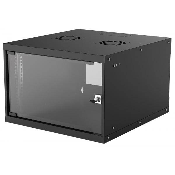 Intellinet 714785 rack 6U Da parete Nero (NETWORK CABINET WALL MOUNT 6U- - [BASIC] 560MM BLACK FLATPACK)