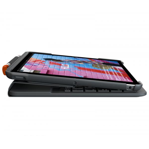 Logitech Slim Folio (SLIM FOLIO FOR IPAD 7TH AND 8TH - GENERATION GRAPHITE FRA CENTRAL)