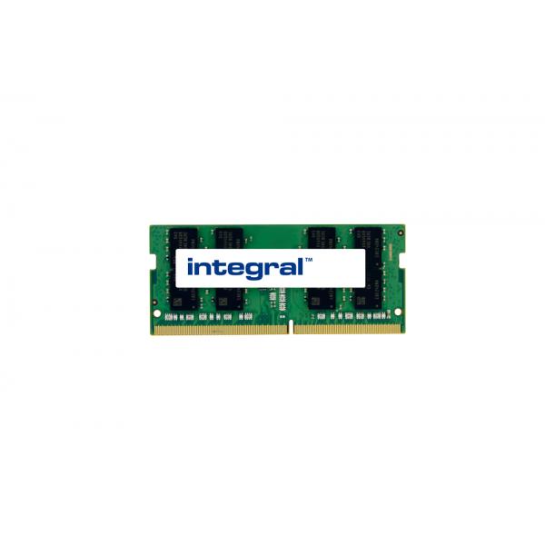 Integral M471A4G43MB1-CTD-IN memoria 32 GB 1 x 32 GB DDR4 2666 MHz (32GB LAPTOP RAM MODULE DDR4 2666MHZ PC4-21300 UNBUFFERED NON-ECC SODIMM 1.2V 2GX8 CL19 INTEGRAL)